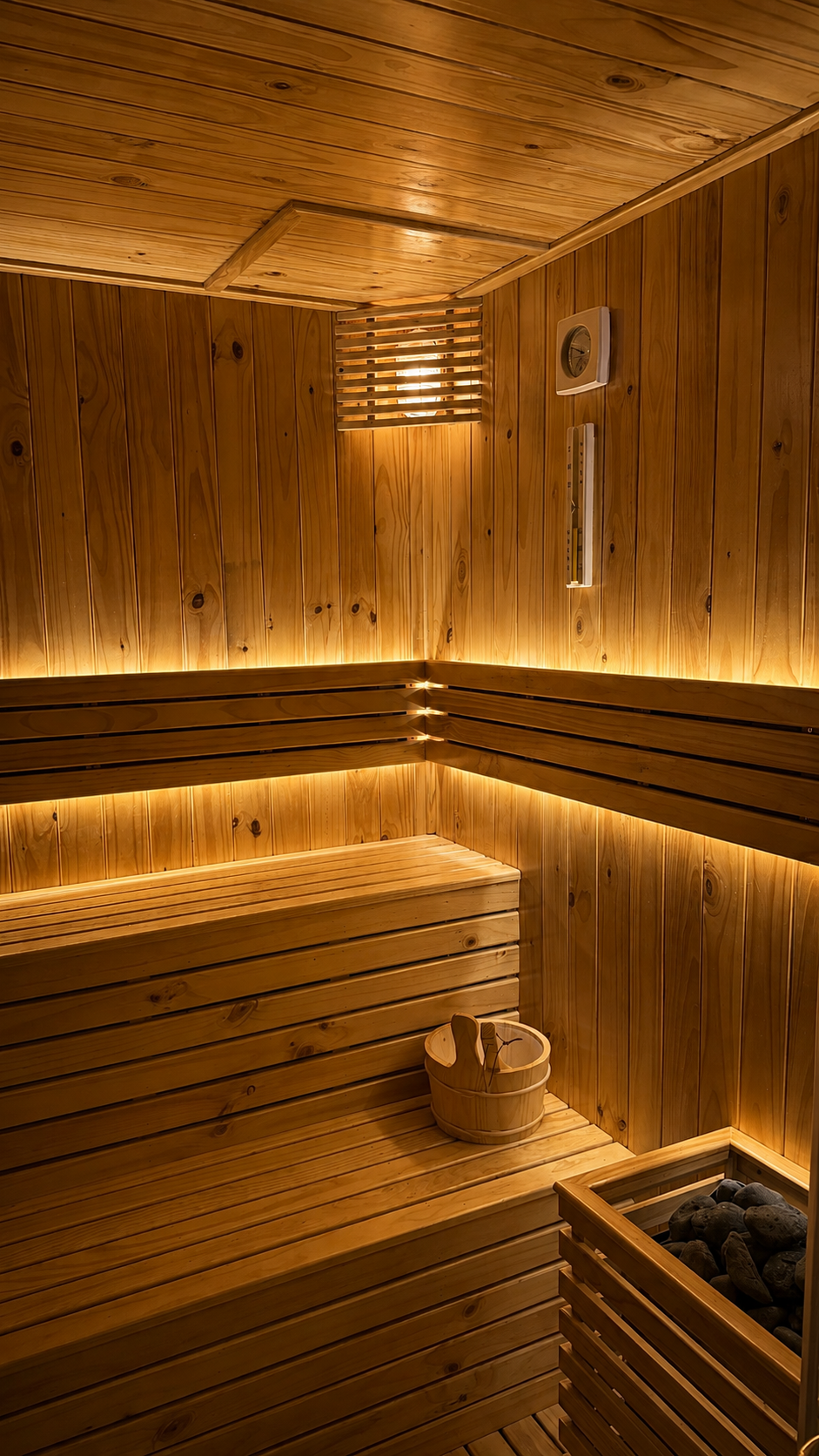 Khu ngâm thảo dược & xông hơi tại STARI Wellness Spa Đà Nẵng